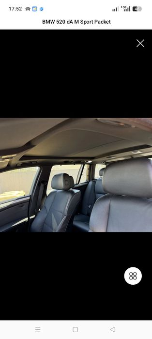 BMW 520 LCI full pack M ano 2009