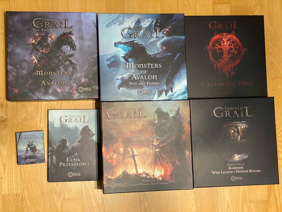 Tainted Grail gra planszowa