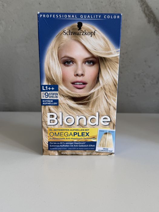 Nowy rozjaśniacz schwarzkopf blond L1++ extrem