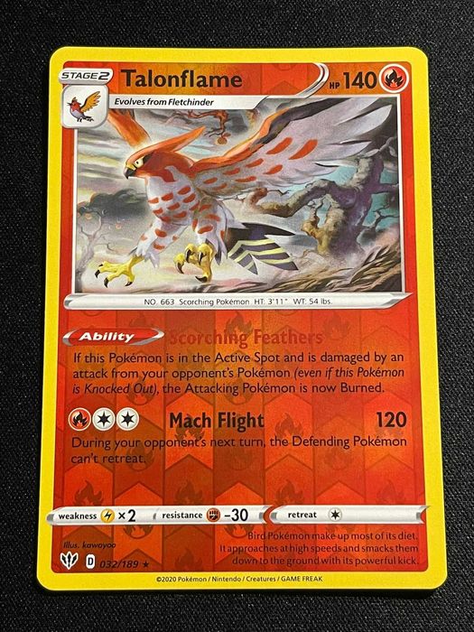 Cape Of Toughness 160/189 4x X4 Pokémon Cards Darkness Ablaze 2020