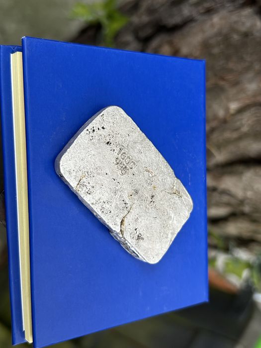 Złom Srebra Pr.955/Badanie Spektometryczne/Waga:160g/Wybita Próba Okazja/6.66zl/G!