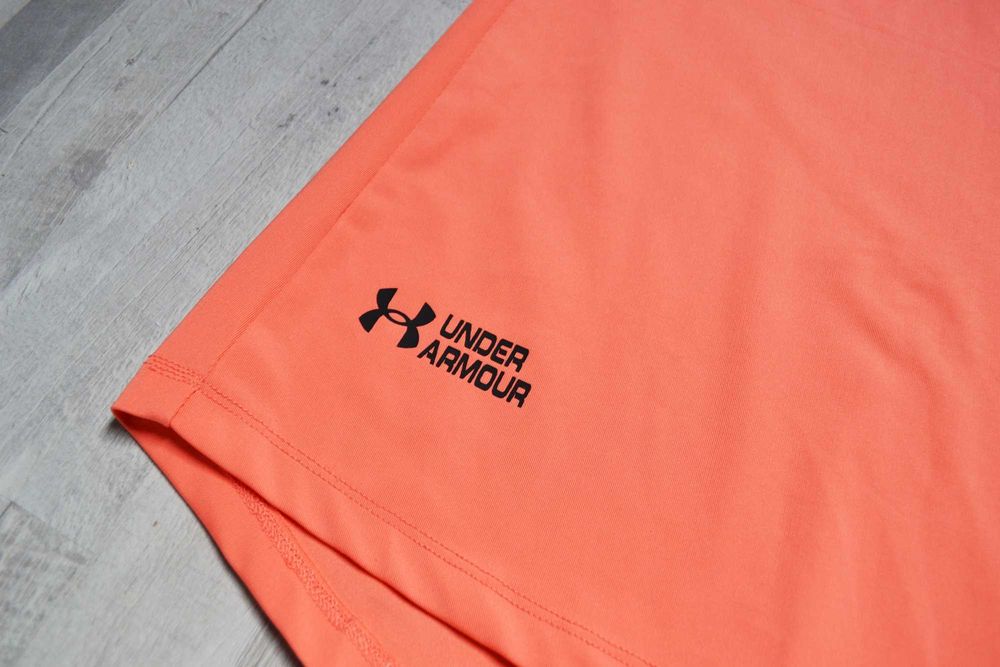 Pomarańczowa koszulka Under Armour sportowa L