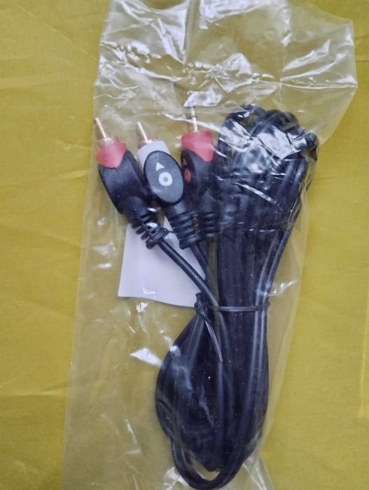 Кабель AUX 3,5 мм мини Джек на 2 тюльпана 3.5 mm mini Jack - 2 RCA
