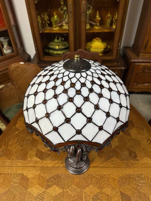 Настільна лампа в стилі Тіффані світильник 7267