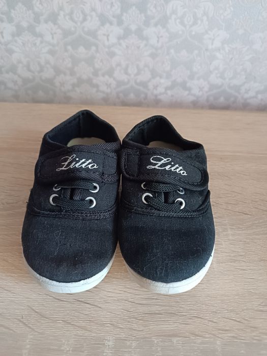 Тапочки детские в садик  черный джинс 27 размер