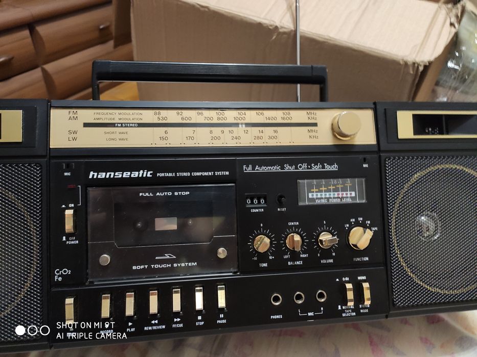 Магнитола кассетная HANSEATIC