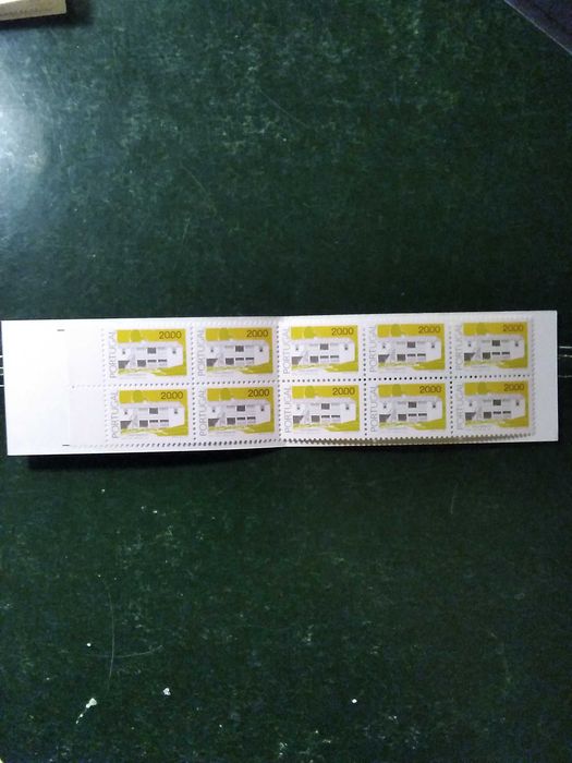 1985/89 Caderneta Arquitetura Popular Portuguesa MNH **