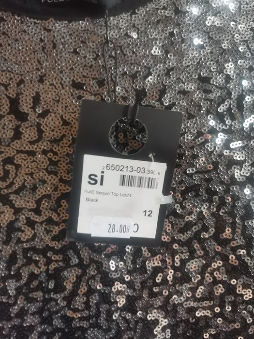 Bluzka cekiny 38 m