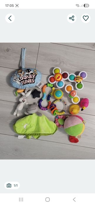 Ubranka i zabawki dziecięce