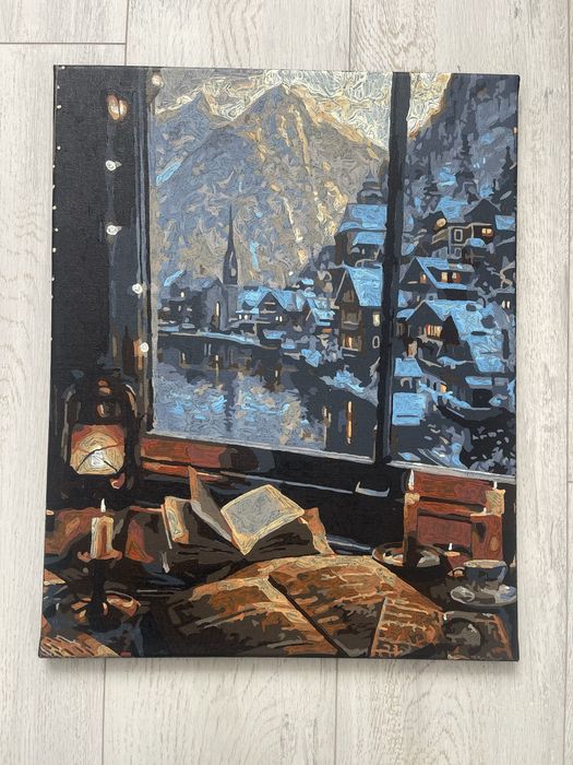 Готовые картины по номерам