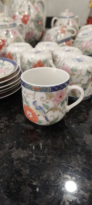 Oportunidade! Serviço. Chá + café porcelana fina 30 peças