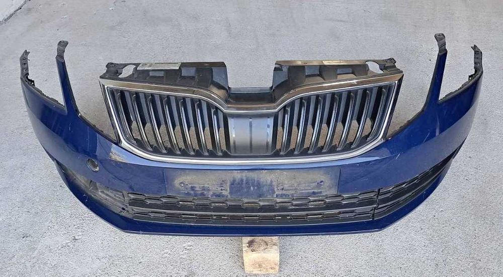 Skoda Octavia III 5E Бампер передній Рестайлінг