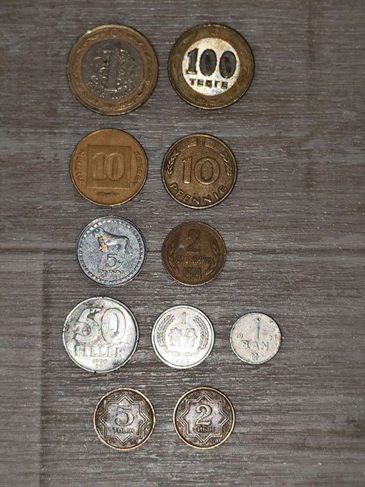 Монети різних країн
