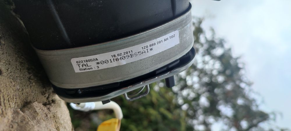 Подушка безпеки в кермо Шкода Октавіа А5 рестайлінг 1z0880201AH