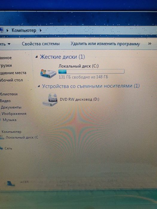Ноутбук acer aspire 5520 15.4 Intel pentium dual t3200 2.0 ghz 2/160gb
