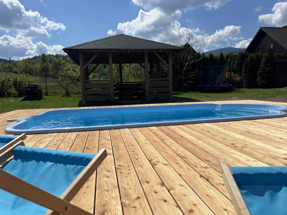 Dom w górach jacuzzi basen sauna imprezy kawalerskie weekend wakacje