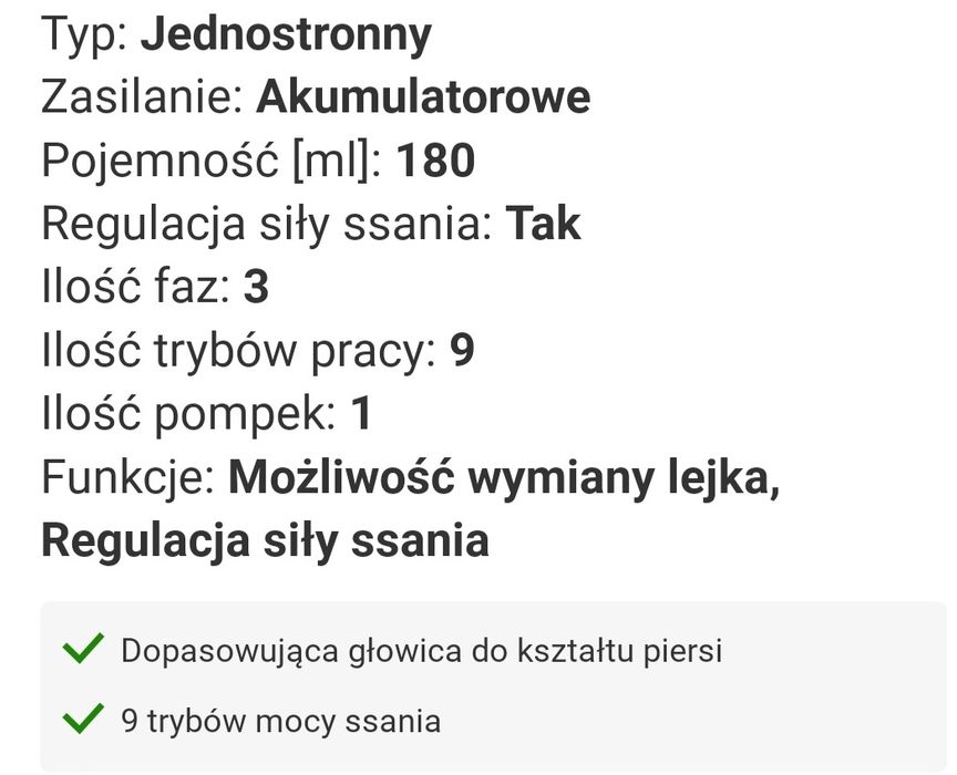 Laktator elektryczny
