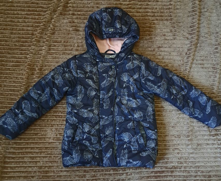 Куртка на дівчинку, пуховик, р. 110, 116 см