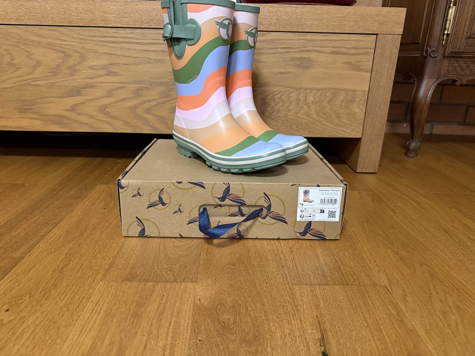 Kalosze damskie NOWE Feeling Wellies - Short Green