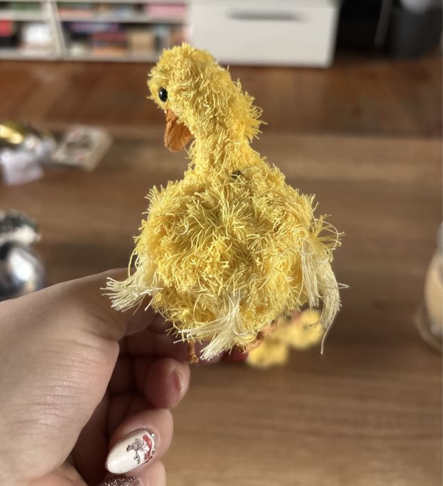 Kaczka do koszyczka wielkanocnego