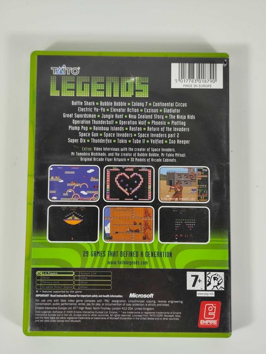 Taito Legends - Xbox Classic