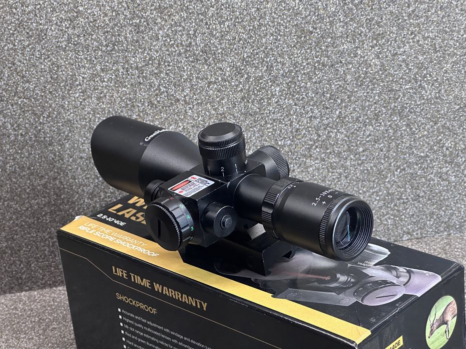 Прицел GunHobby 3-10 с ЛЦУ АК