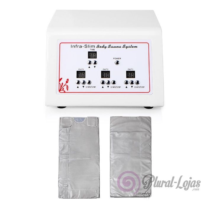 Manta Termica Sudação Estetica 3 Zonas 80ºC