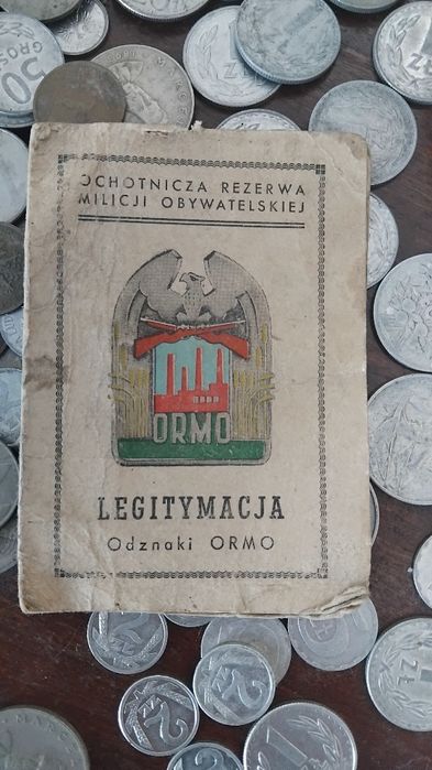 Legitymacji ORMO PRL