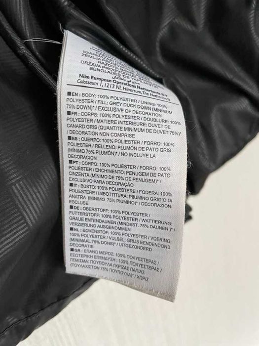 Жилетка безрукавка Nike пух