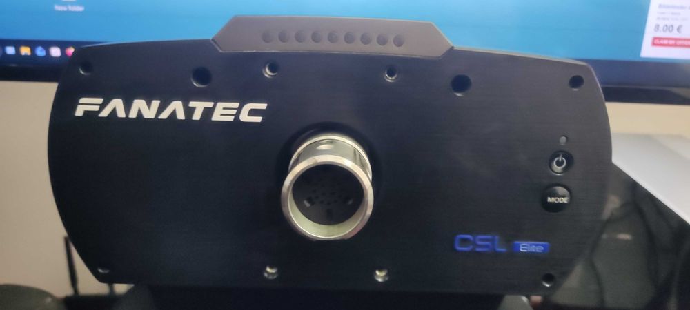 Conjunto SIM Racing Fanatec CSL Elite +, Base e volantes (Playstation/PC)