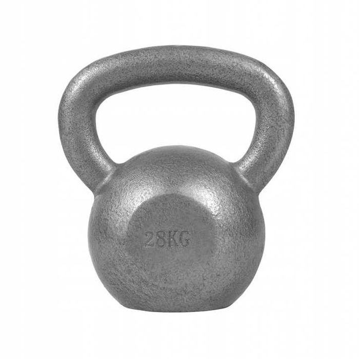 Kettlebell żeliwny 28 kg Gorilla Sports (1460)