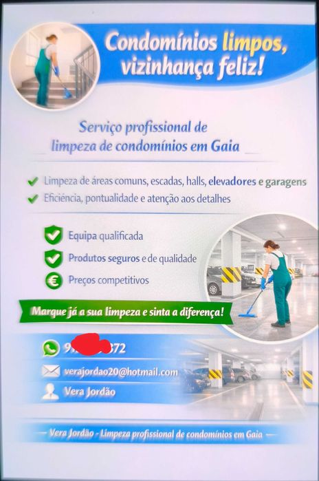 Limpezas profissionais