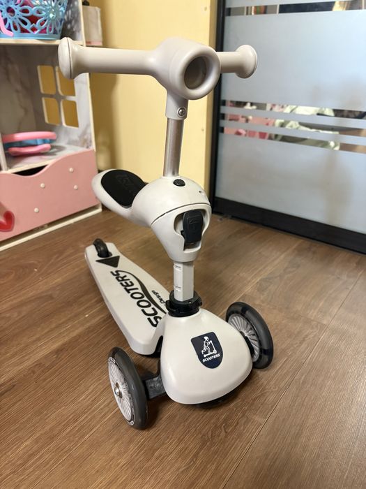 Самокат-беговел Scooters Basket 3in1 K619