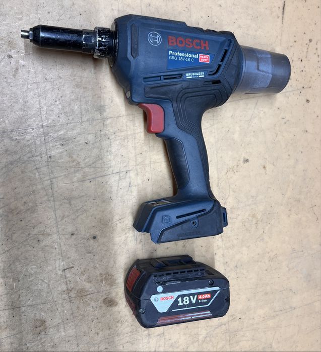 Nitownica Akumulatorowa Bosch GRG 18V-16C + Bateria + Ładowarka