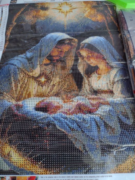 Diamond painting, haft diamentowy