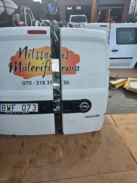 drzwi tylne prawe i lewe opel combo komplet