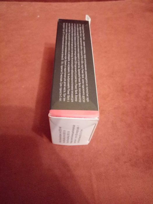 Портативный аккумулятор ColorWay 2200mAh White/Red (CW-PB022LIB1RD)