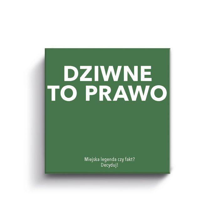 Gra Dziwne To Prawo … Tactic Games Nowa Nieużywana