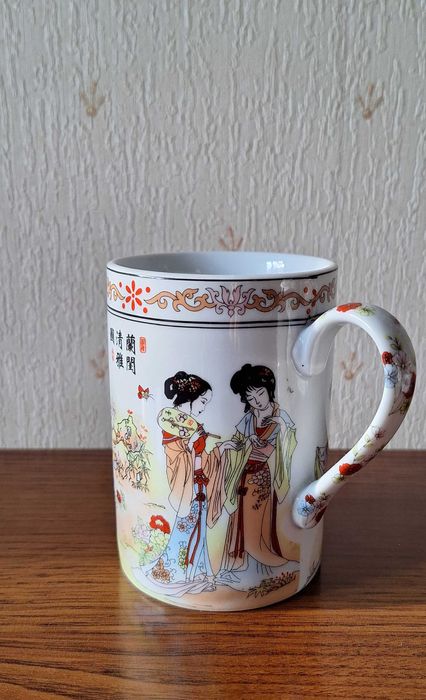 kubek ceramiczny do parzenia herbaty oryginalny chiński
