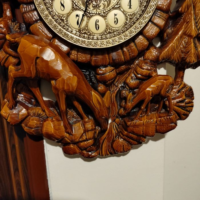 Zegar Ścienny Włoski MOD.DEP Na Baterie