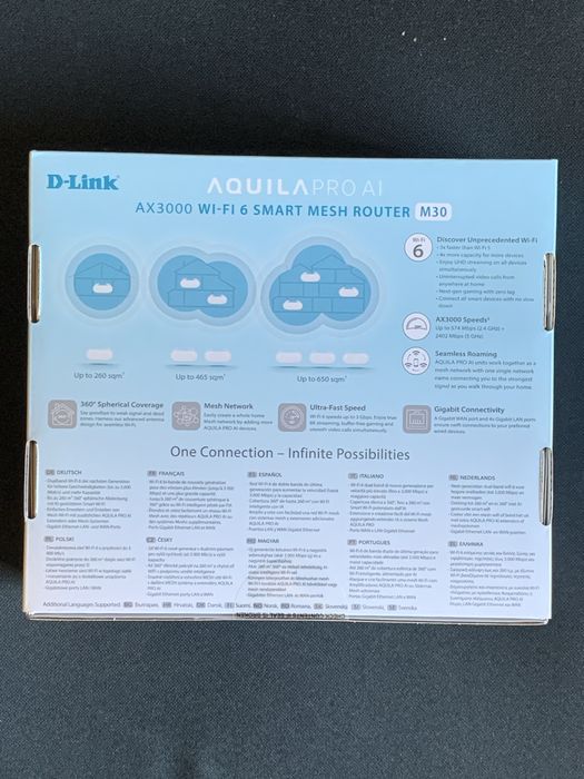 D-Link Aquila Pro Wi-Fi 6 Smart Mesh Router