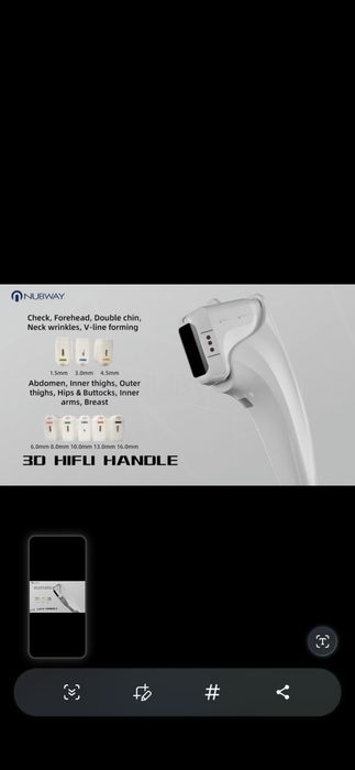 Maquina de HIFU  Rejuvenescimento
