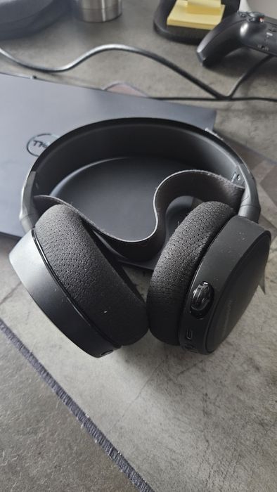 Headset SteelSeries Arctis 7+ wireless - Surround wireless preto