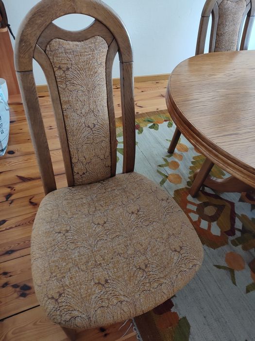 Stół dębowy rozkładany