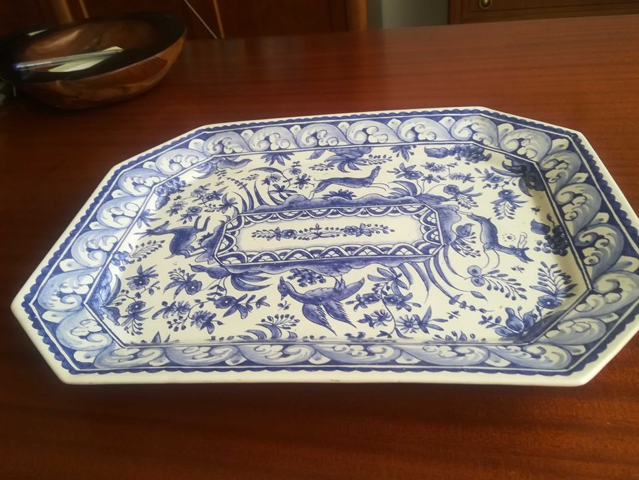 Terrina e travessa antiga