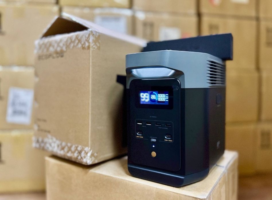 Зарядна станція EcoFlow delta 2 ( версія eu) 1024WH/ 1800W