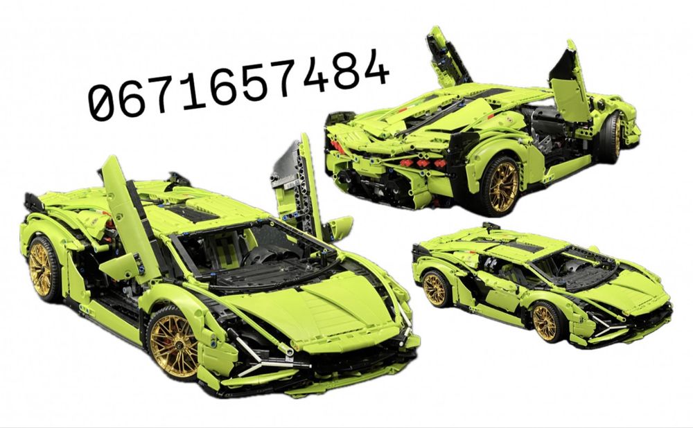 Конструктор Technic Lamborghini Sián FKP 37 — преміальна модель LEGO