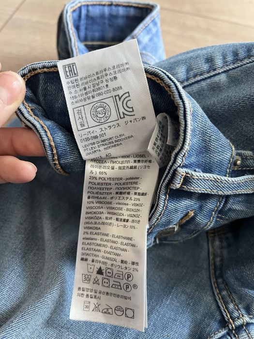 Spodnie jeansy levis levi’s