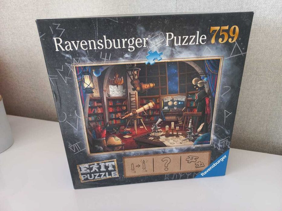 Пазли Ravensburger Exit Puzzle та органайзер для сортування
