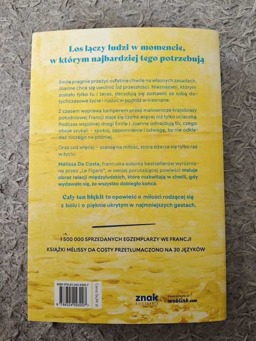 Cały ten błękit książka